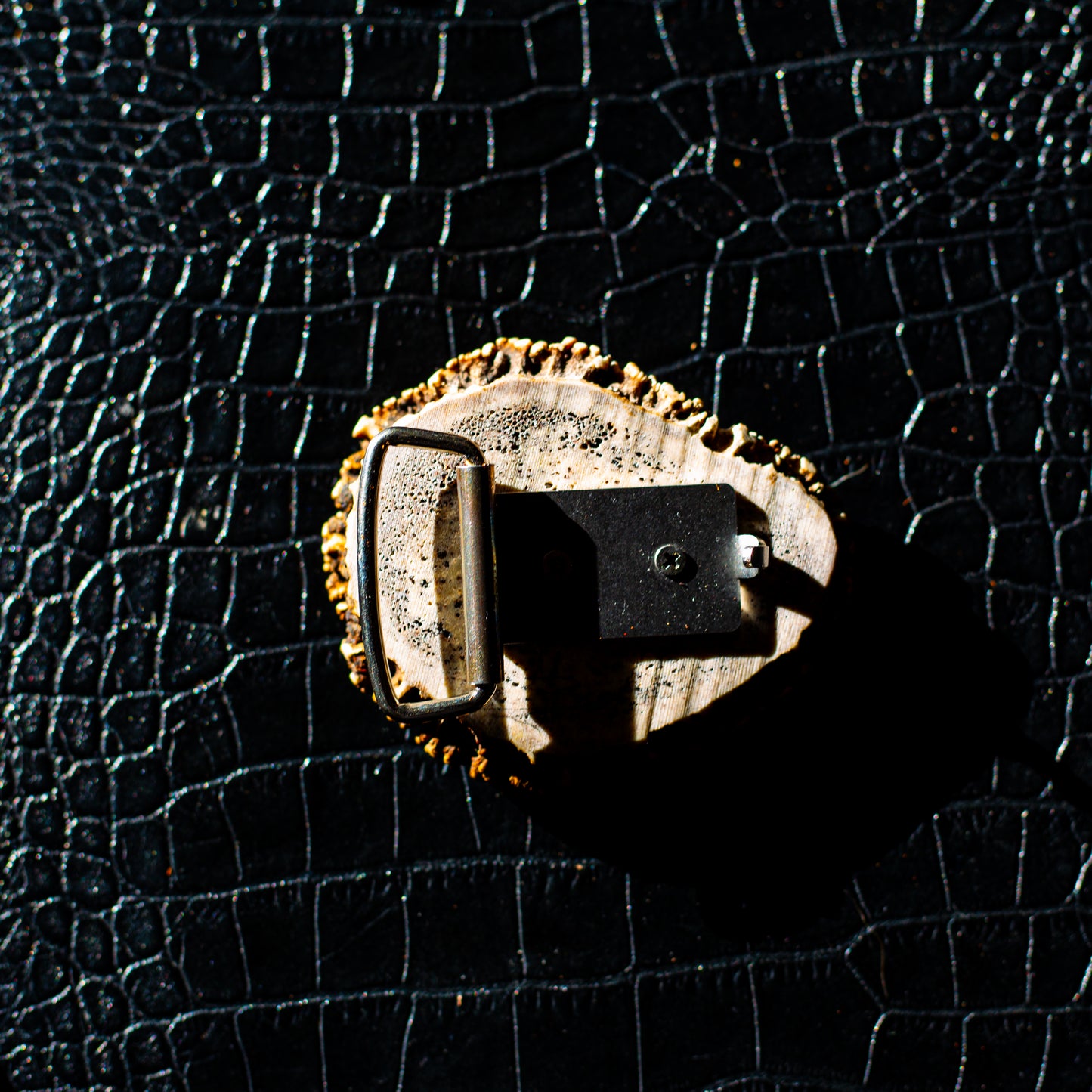 Elk Burr Belt Buckle